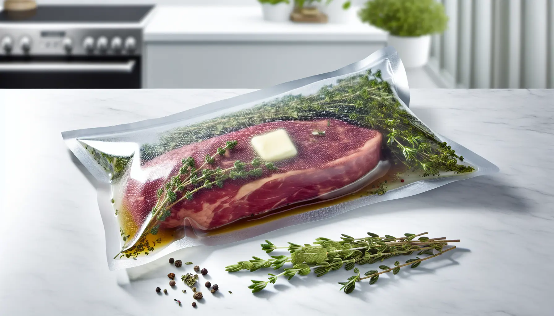 Sådan bruger du krydderurter i sous-vide posen