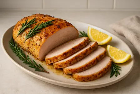 Nem kalkunbryst med sennep og rosmarin